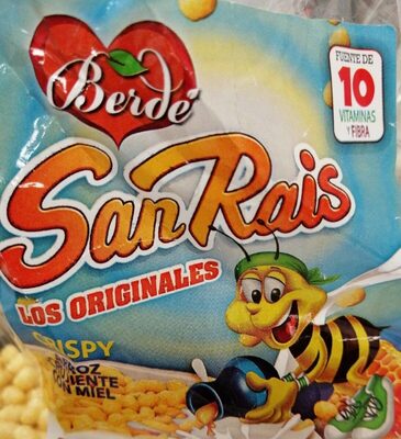 Cereales San Rais crispy arroz crujiente - 8436545890097