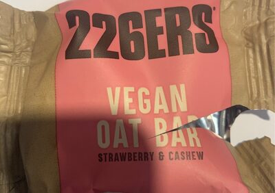Vegan Oat Bar Stawberry & Cashew - 8436567352177