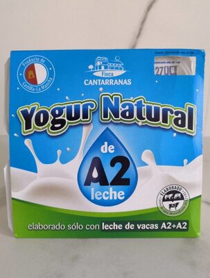 Yogur natural A2 - 8437000216117