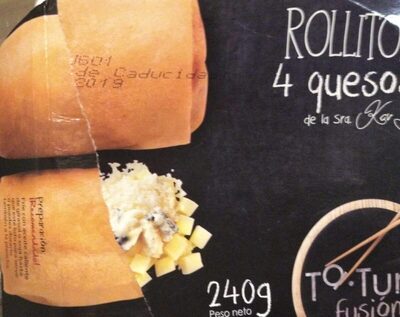 Rollitos cuatro quesos envase 240 g - 8437000752110