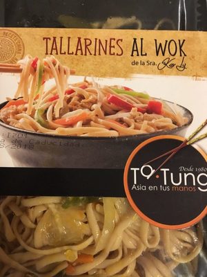 Tallarines al wok envase 300 g - 8437000752356
