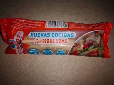 Huevas cocidas de merluza - 8437004577382