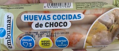 Huevas cocidas de choco - 8437004577436