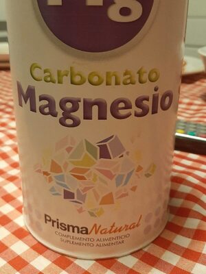 Carbonato magnesio - 8437006168090