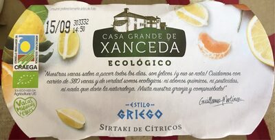 Yogur griego sirtaki de citricos - 8437006245135