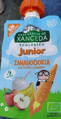 Junior zanahoria con fruta y yogur - 8437006245319