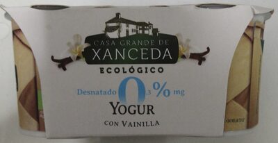 Yogur desnatado 0% con vainilla - 8437006245739