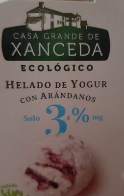 Helado de yogur con arandanos - 8437006245807