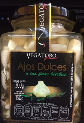 Ajos dulces Vegatoro Gourmet - 8437006633673