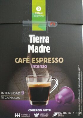 Tierra Madre: Café espresso intenso - 8437007611588