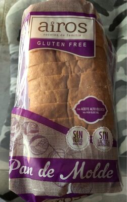 Pan de molde sin gluten - 8437008021911