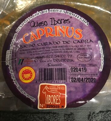Caprinus -Queso Ibores- - 8437008360102