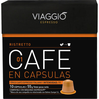 Café En Capsulas Ristretto 01 - 8437013660006