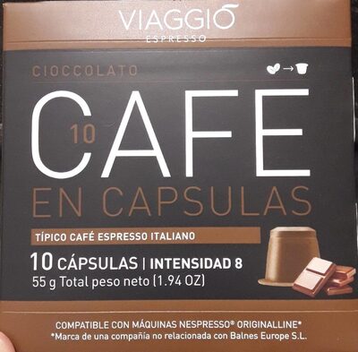 Capsulas cafe viaggio espresso - 8437013660112