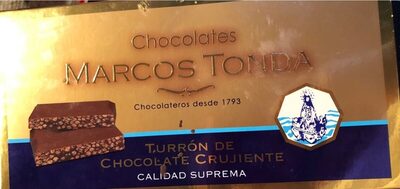 Turron de chocolate crujiente - 8437014281873