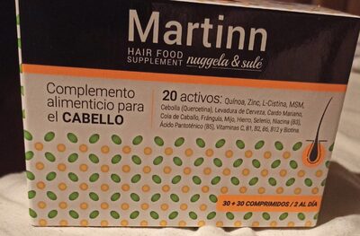 Martinn hair food supplement - 8437014761351