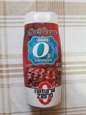 Salsa Barbacoa Sin Gluten 0% Grasas Natural Zero - 8437015195018