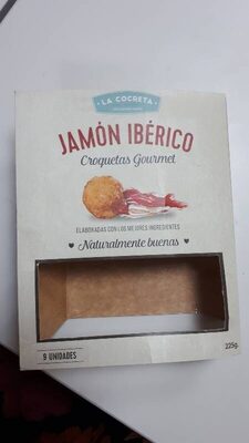 Croquetas gourmet de jamón ibérico - 8437015583075