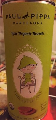 Biscuits Bio Au Citron Vert - 8437015921099
