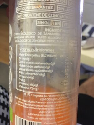 Smoothie Fresco Bio Carrot Sunset 300 ML. - 8437016390030