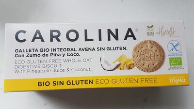 Galletas avena piña y coco - 8437019000127