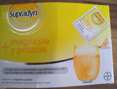 Supradyn +  magnesio y potasio - 8470001810342