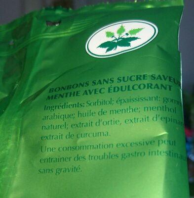 Caramelos sabor menta - 8470003501576