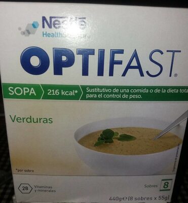 Optifast verduras - 8470003780421