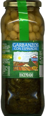Garbanzos con espinacas - 8480000260130