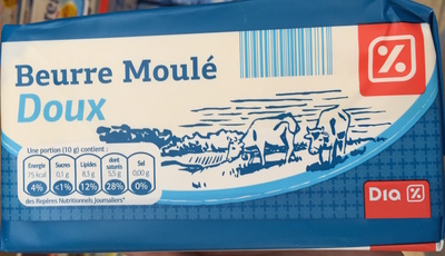 Beurre Moulé Doux (82,5 % MG)  - 8480017094094