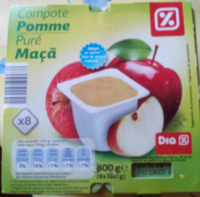 Compote Pomme - 8480017511621
