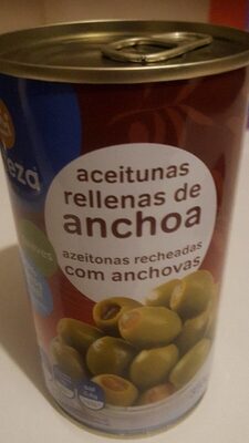 Aceitunas rellenas de anchoas - 8480024738332