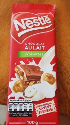 Chocolat au lait noisettes - 8593893762848