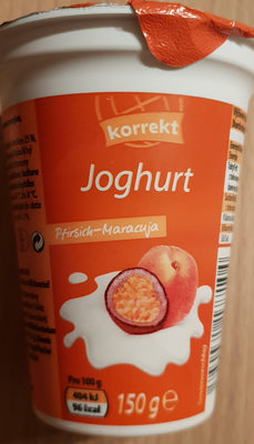 Joghurt Pfirsisch-Maracuja - 8594031177104