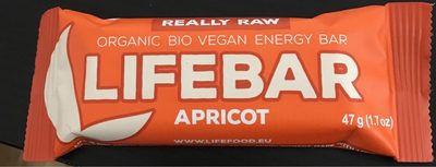 Lifebar Abricot Cru Vegan - 8594071484569