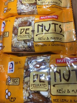 Nutrend Cashew & Almond 35g - 8594073173362