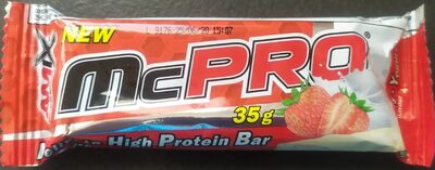 McPro protein bar: fresa con yogur - 8594159533615