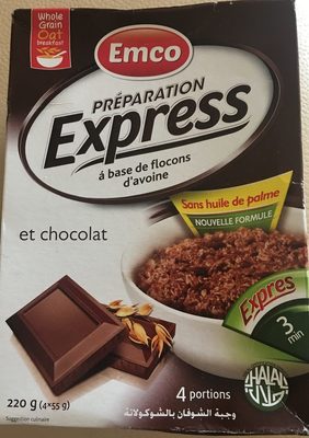 Emco Oat Meal Express With Chocolate - 8595229909637
