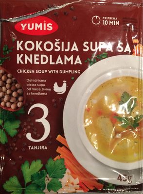 Soupe de poulet aux boulettes de semoule - 8600103725606