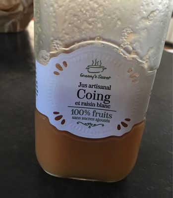Jus artisanal coing et raisin blanc - 8606011031303