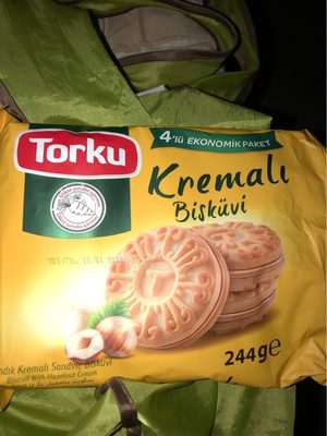 Torku Biscuits With Hazelnut Cream 4-packed - 8690120047997
