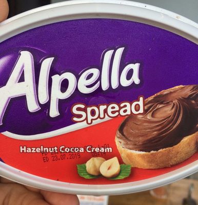 Alpella Hazelnut Cocoa Cream 15.87 Oz. (Pack Of 6) - 8690504126003