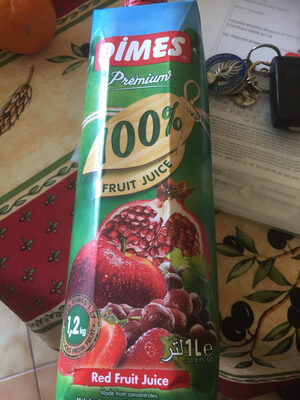 100% Red Fruit Juice - 8690558020180