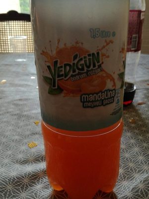 Yedigun Bodrum Ruzgari Mandarin Aromated Soft Drink - 8690574840410