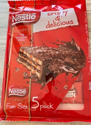 Nestle crispy & delicious Classic Milk Chocolate Wafer - 8690632151151