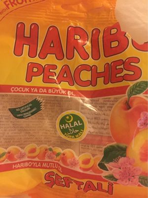 Haribo Halal Peaches - 8691216025721