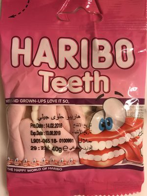Haribo teeth - 8691216027008