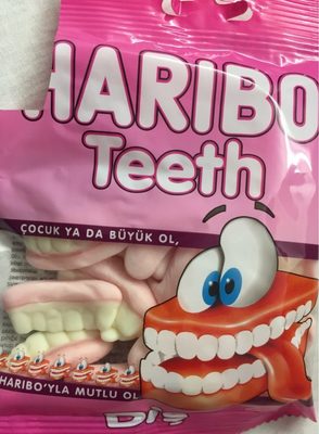 Haribo Teeth Candy (100 G) - 8691216080348