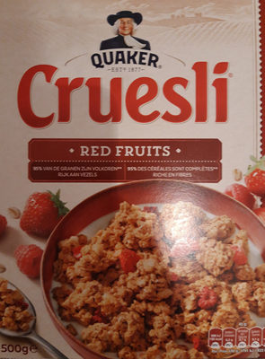 Quaker Cruesli Rode Vruchten - 8710398167811