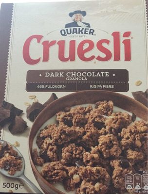 Cruesli dark chocolate - 8710398506511